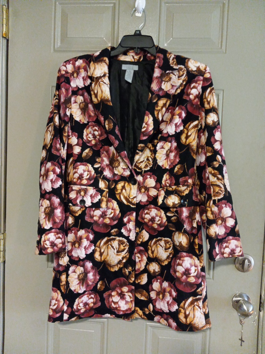 August Silk Logic Vintage Woman Blazer Size 10