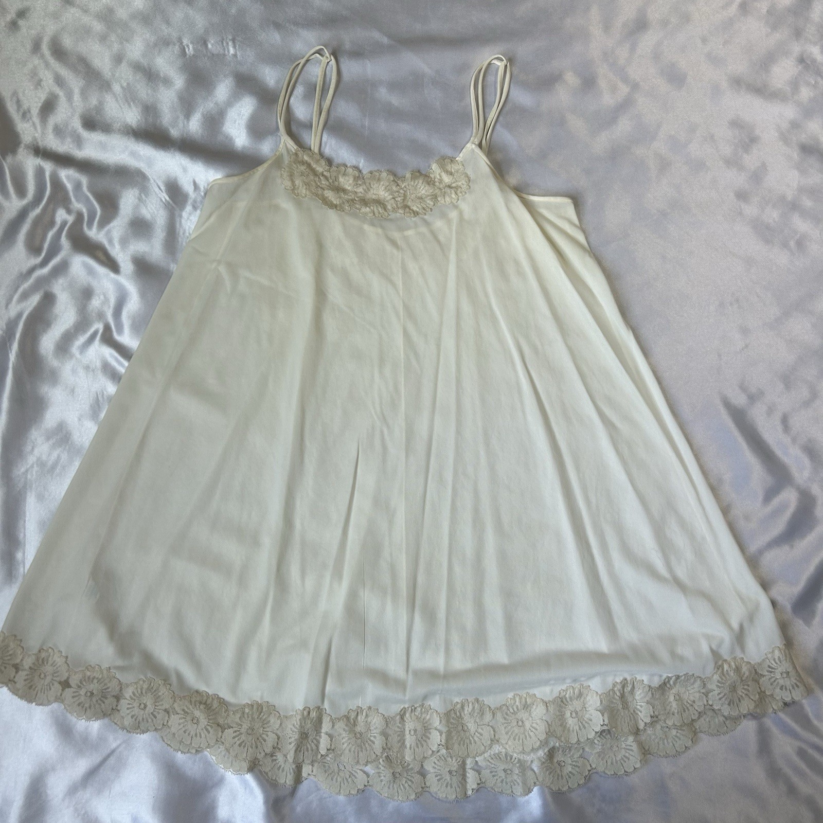Vintage Van Raalte Chemise Slip Dress Soze Petite Medium