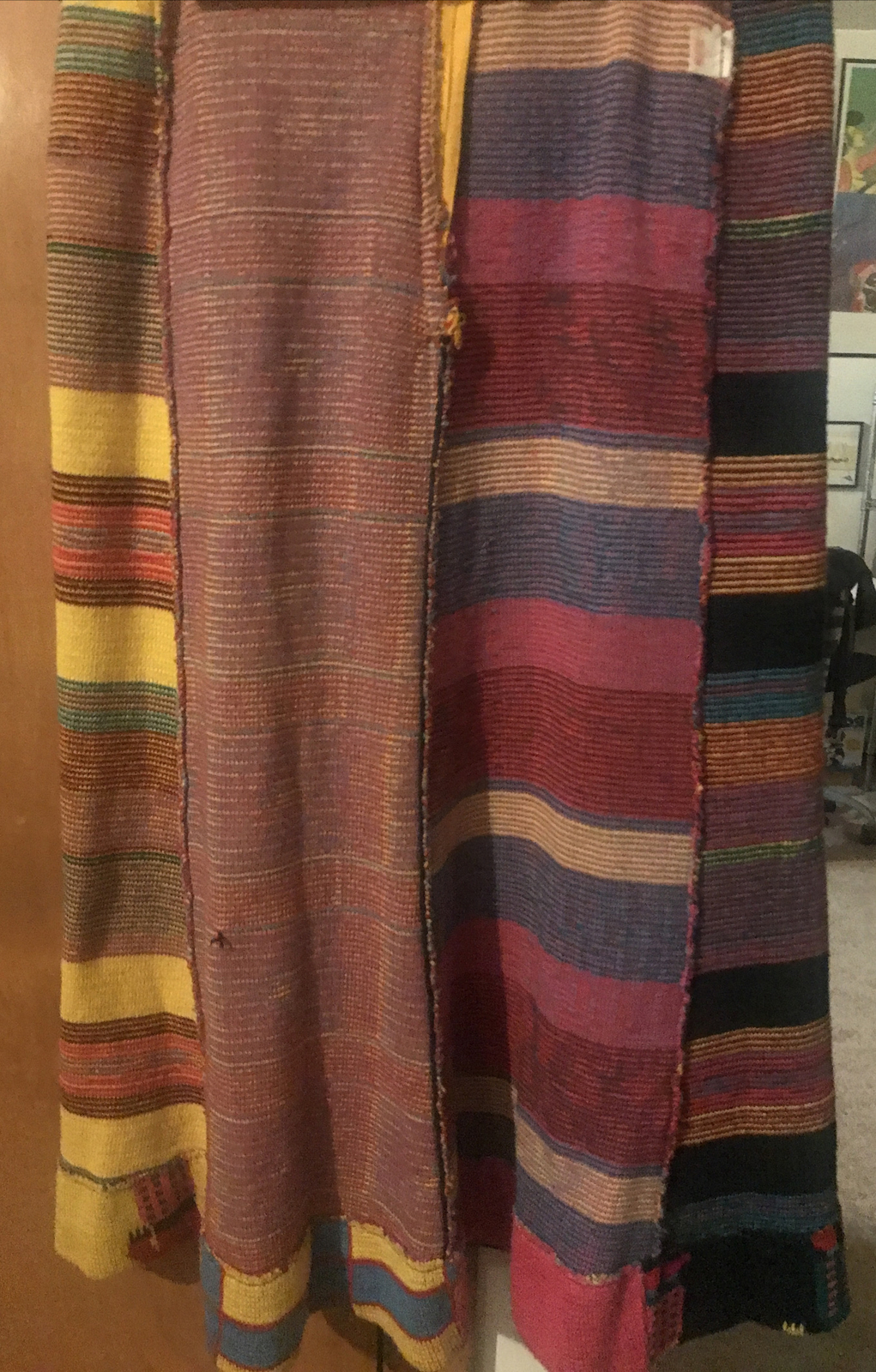 1971 ALLEY CAT Betsey Johnson Mid Lgth Knit Skirt Size 5/6 Vintage HappyFamily