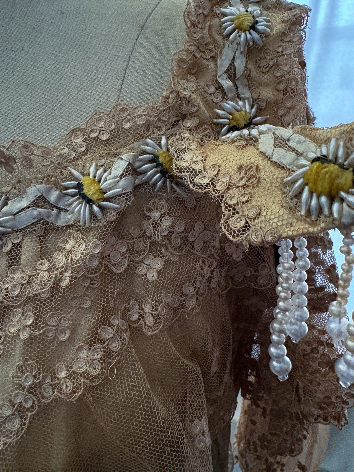 Antique dress bodice Edwardian 1900s Mrs. Donovan NYC – Couture