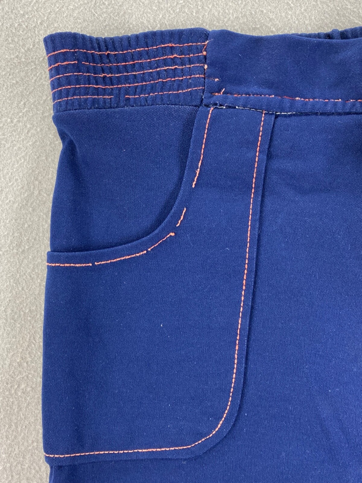 Y2K KMart Brand “Honey” Short Shorts Women’s 16 Blue Pink Retro Patch Bumblebee