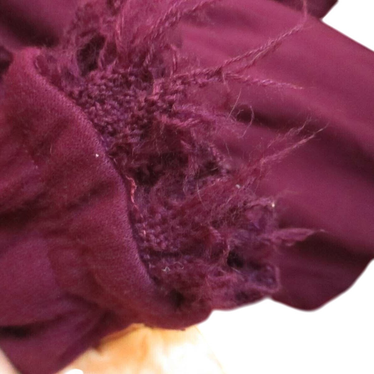 1970’s Women’s Dress 6 Small Vintage Minnesota Woolens Purple Belted
