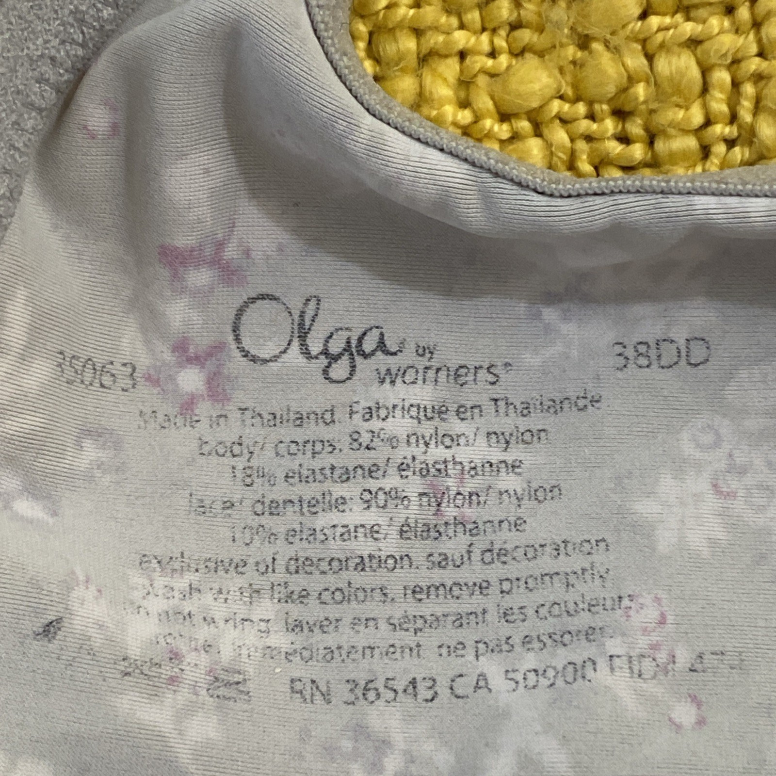 Vintage Olga Bra#259