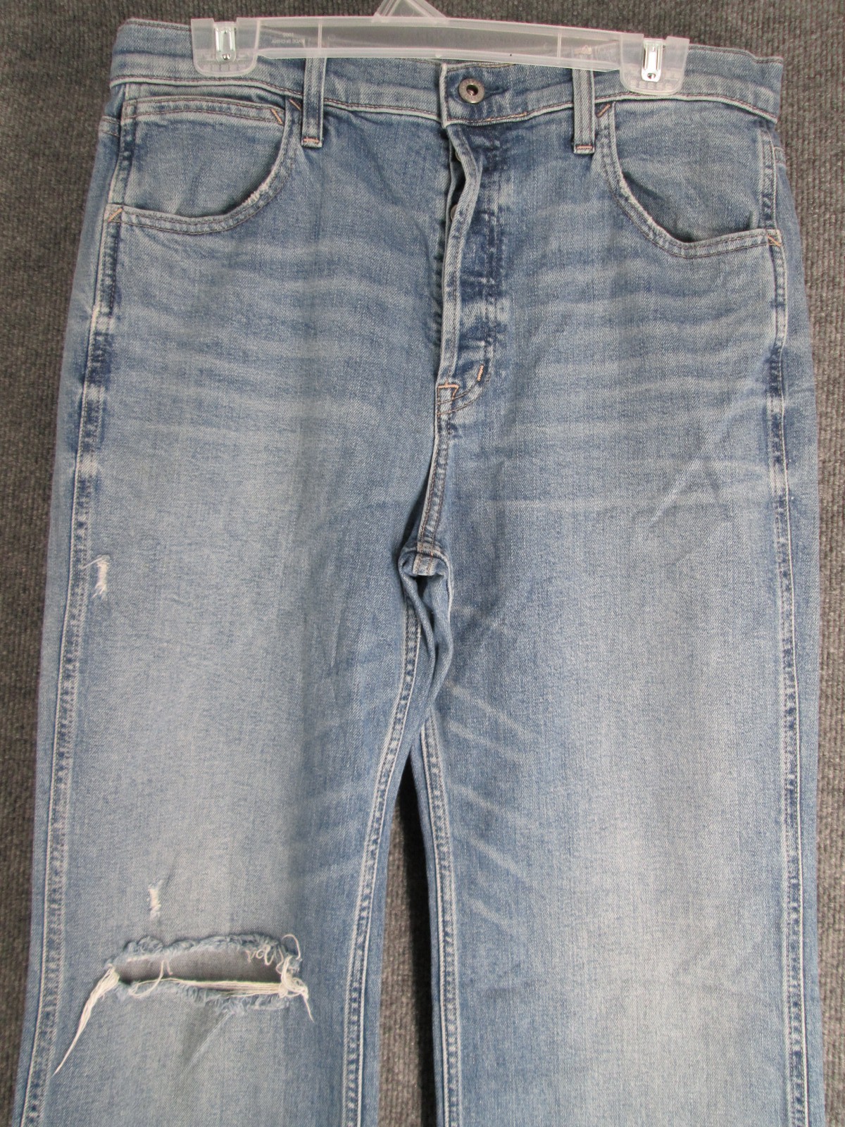 Gap Vintage 1969 Women’s Distressed Light Wash Flare Leg Jeans Size 12/31 Frayed