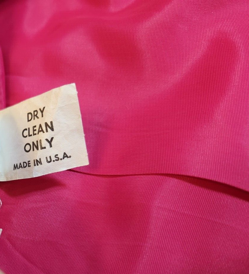 Vtg Barbara Chodos for Michael Marcella Pink Short Puff Sleeve Jacket Sz 12 NWD