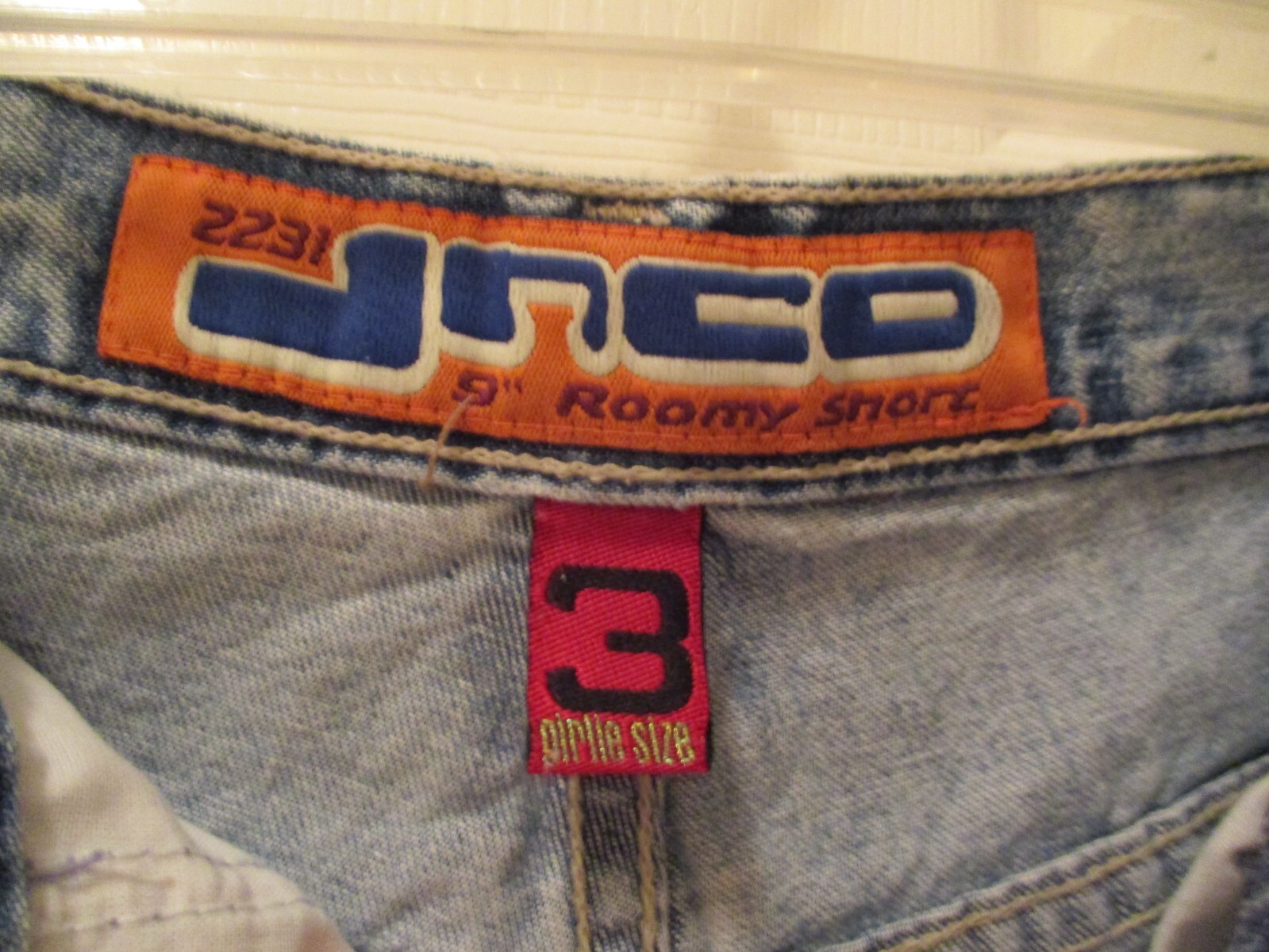 Ultra RARE Vintage 90’s JNCO Skateboard Jean Shorts Women’s 3