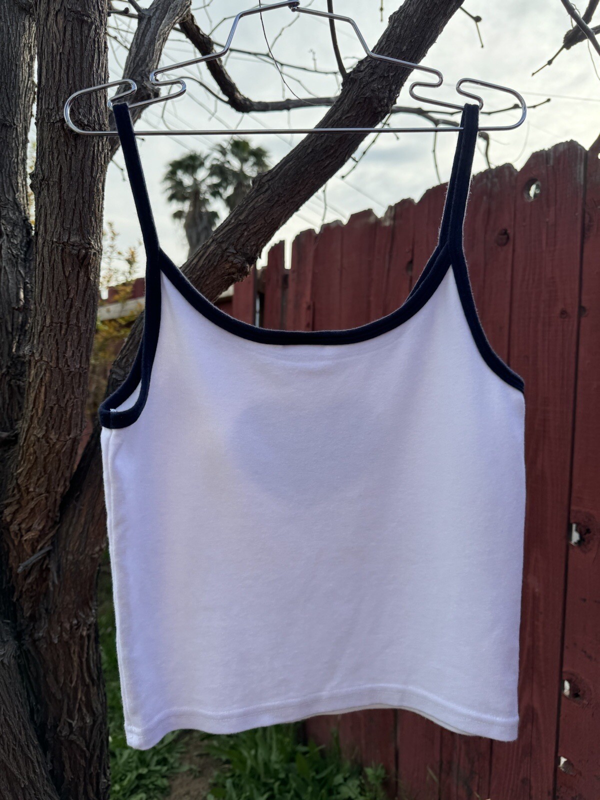 Vintage 90s Y2K Surf Love Heart Tank Top Delias Skate Beach Coastal Waves Summer