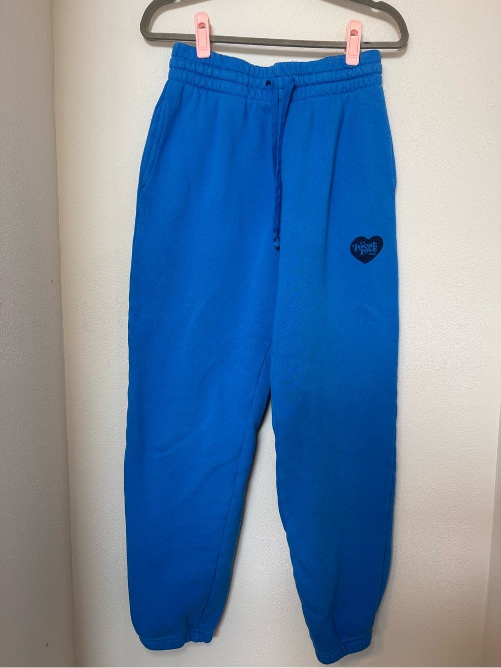 The Local Love Club x Revolve sweatpants in Deep Blue