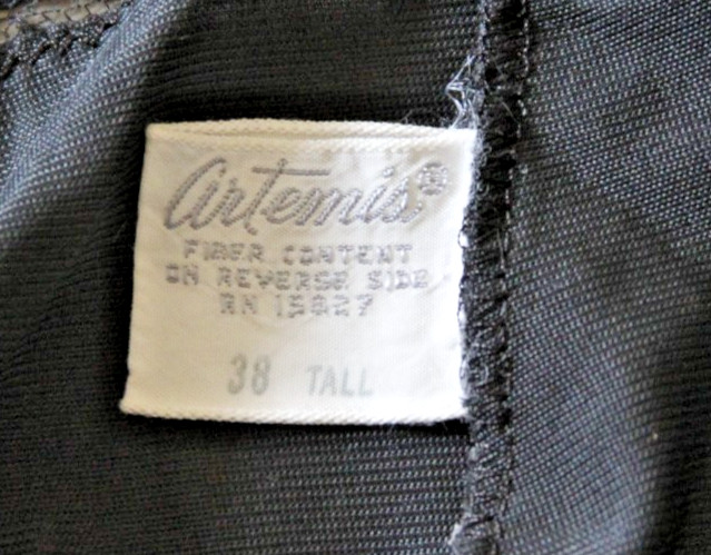 Amazing Vintage Artemis Black Full Slip, Size 38-40 Tall, All-Lace Bust!
