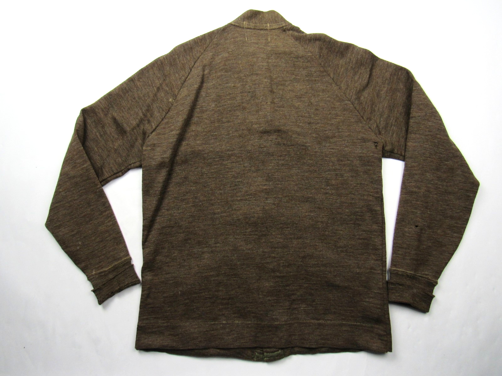Vtg 1940s 50s Roper Knitting Co. Work Wear Knit Cardigan Sweater Mens Sz 44 40s