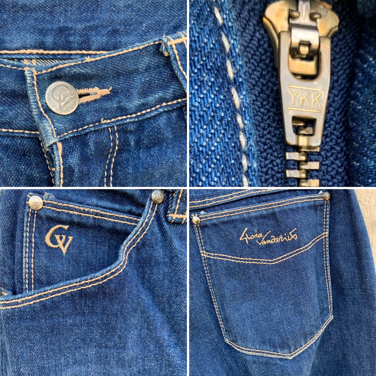 Vintage Gloria Vanderbilt For Murjani Jeans High Waist 9 28” Waist