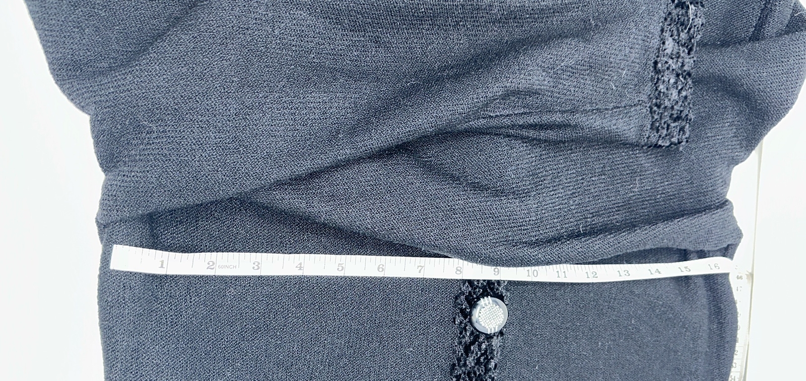 Vintage J.S.S. Black Button Up Cardigan