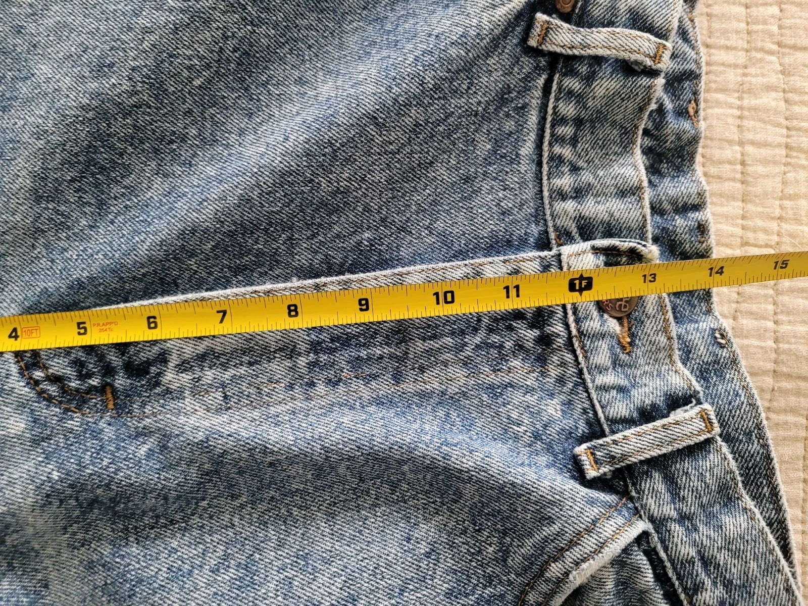 Vtg 80’s Lee Riders Acid Washed High Waisted Mom Jeans Womens SZ 14 Med USA