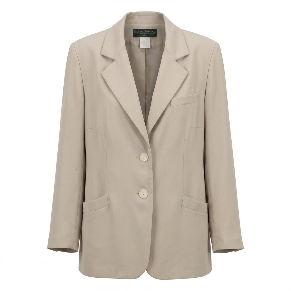 Vintage Harve Benard Two Button Blazer Jacket Women See Measurements