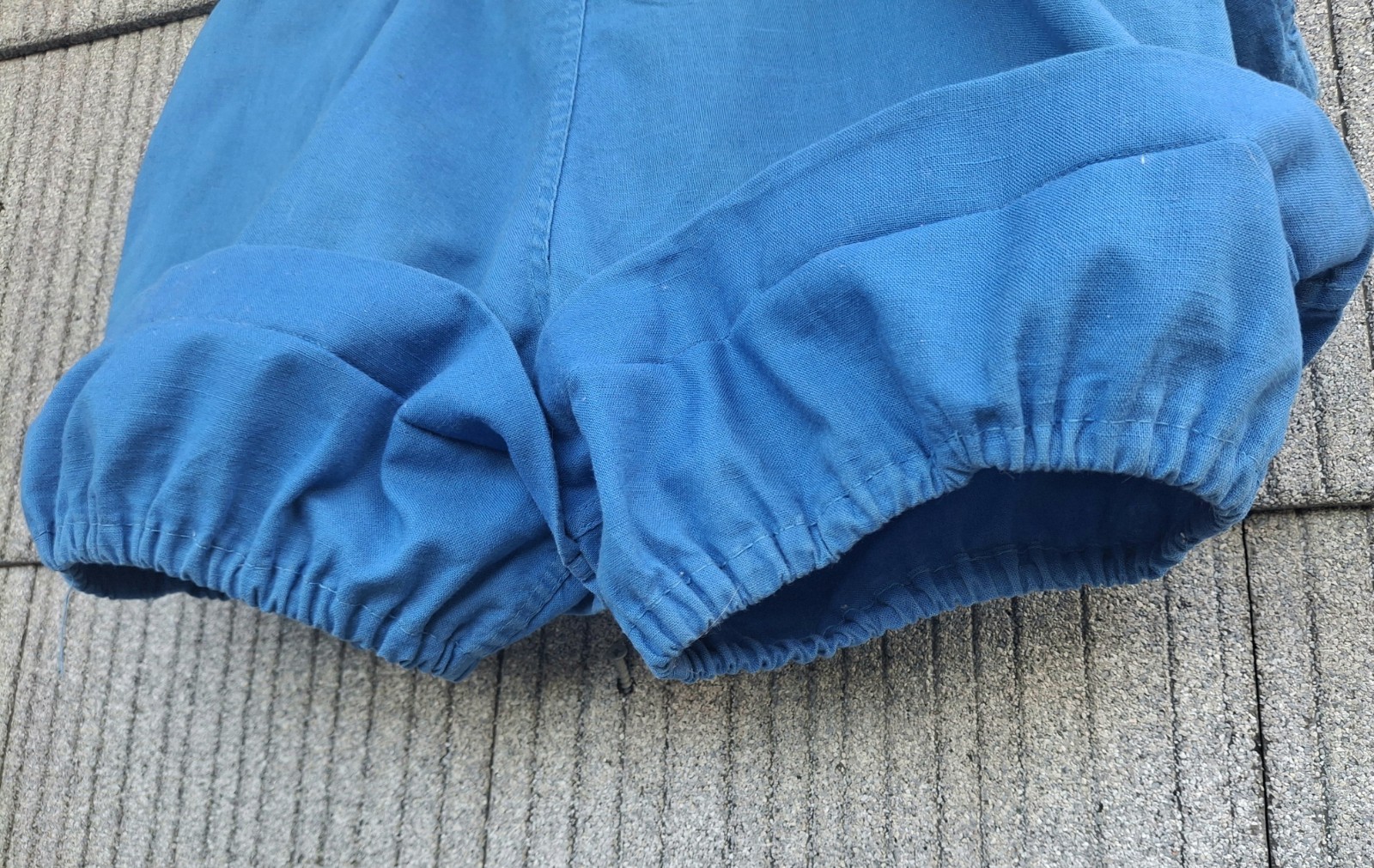 Vintage 1940s 1950s blue basketball uniform girl’s woman’s gym Romper Shorts