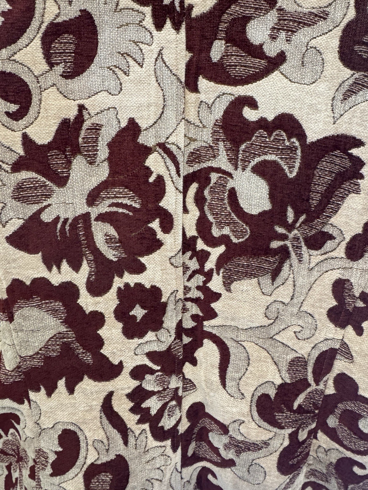 VTG Harve Benard Tapestry Floral Blazer Burgundy NWT Deadstock $176 Size 14 New