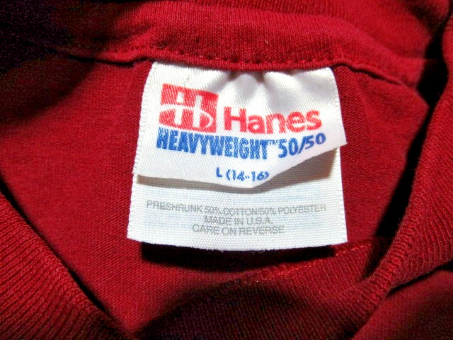 Vtg 1992 Cowboy Cats Elko Nevada T Shirt Youth L 14-16 Hanes Single Stitch Red