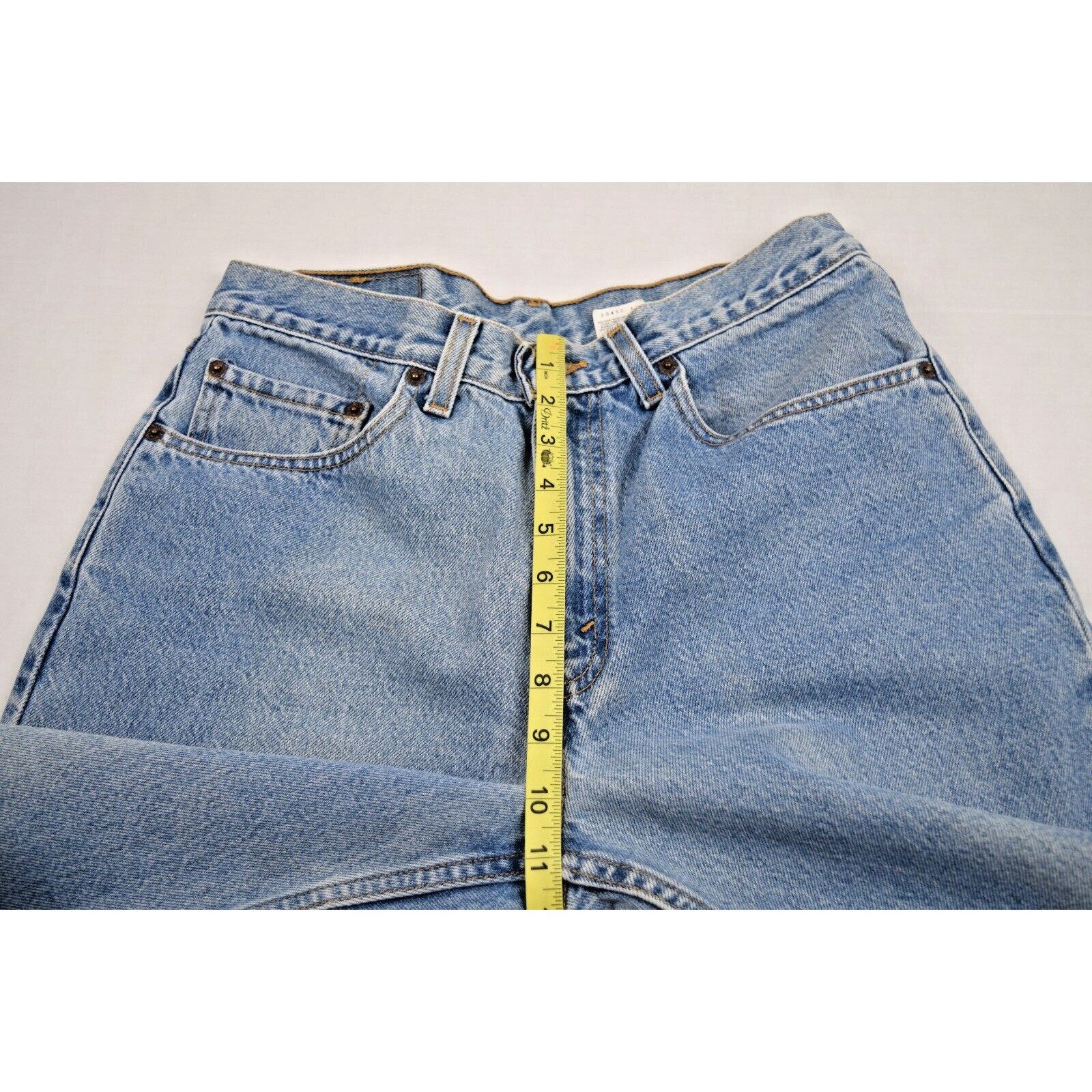Vintage Levis Jeans 32 x 33 Y2K Blue Relaxed Fit Straight Leg Soft Fading c.2001