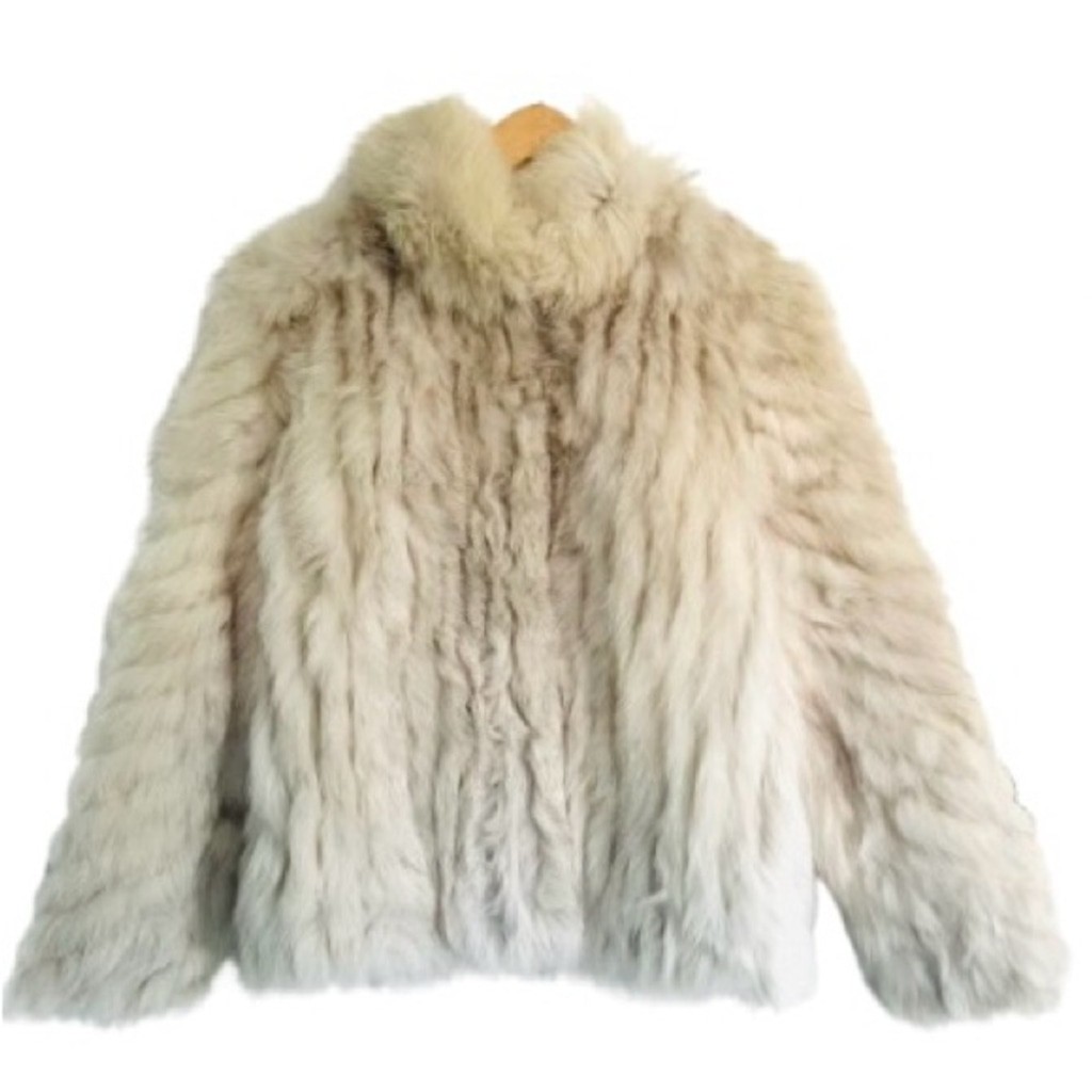 Vintage Saga Fox Silver Fox Coat Size Small