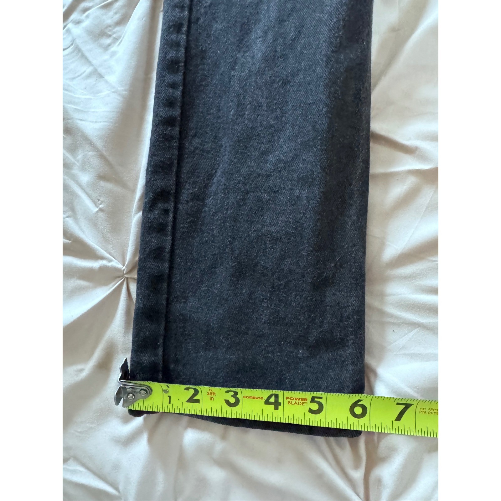 Vintage Guess Jeans Black High Rise Tapered Leg 100% Cotton Made in USA Retro