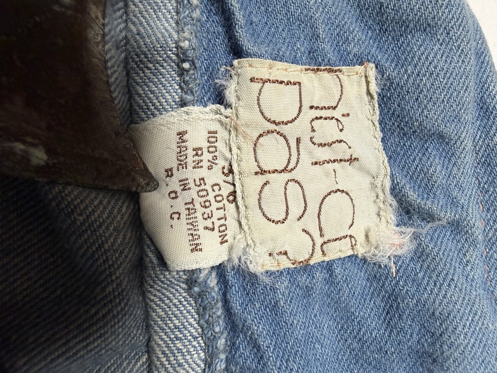 Vintage N’est Ce Pas Bell Bottom Jeans W24 L28 100% Cotton