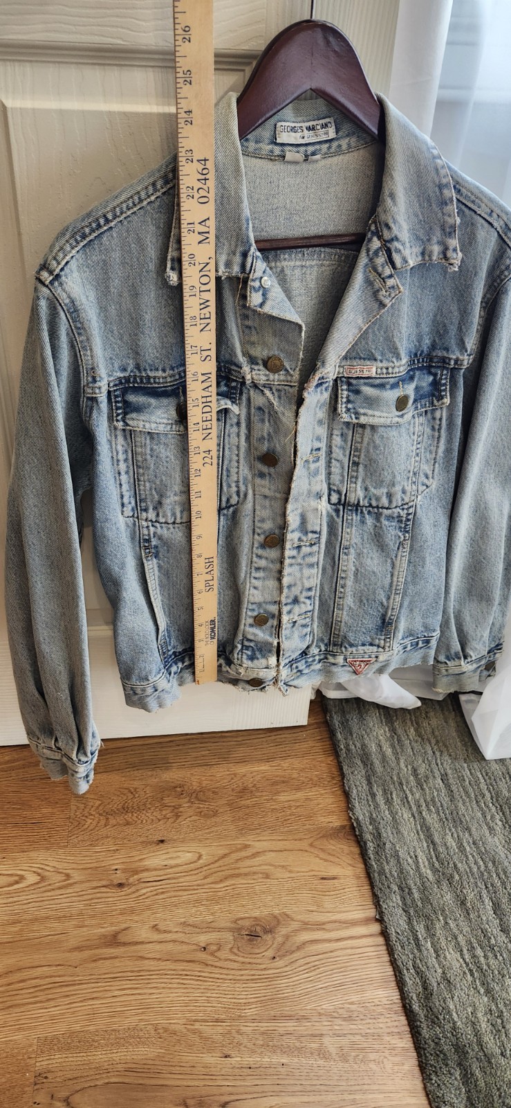 Guess Vintage Jean Jacket Georges Marciano Sz L