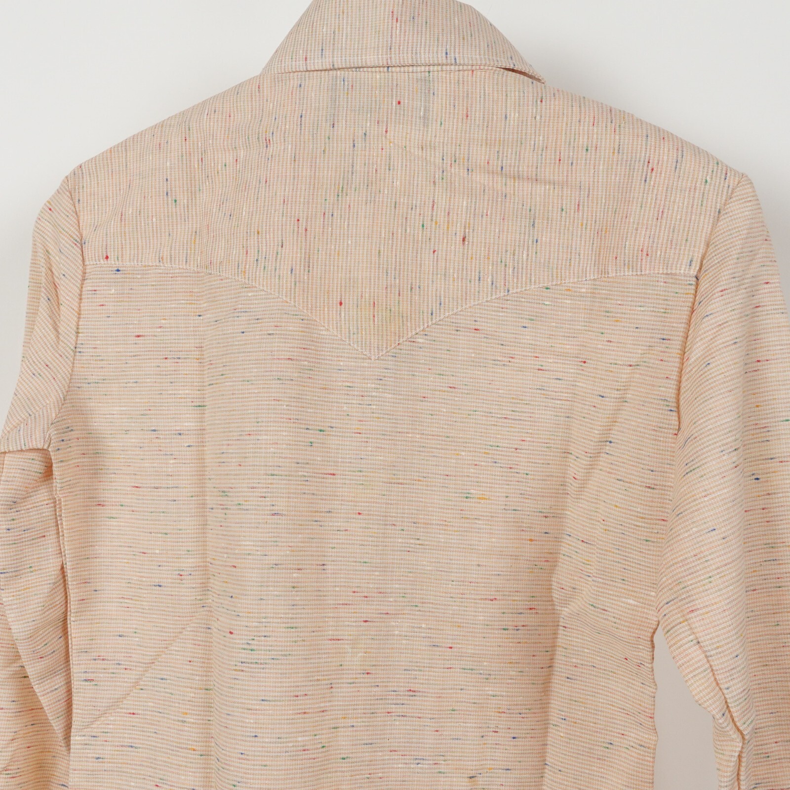 Vintage Tem Tex Cowgirl Western Shirt Size Medium Womens Pearl Snap Made in USA