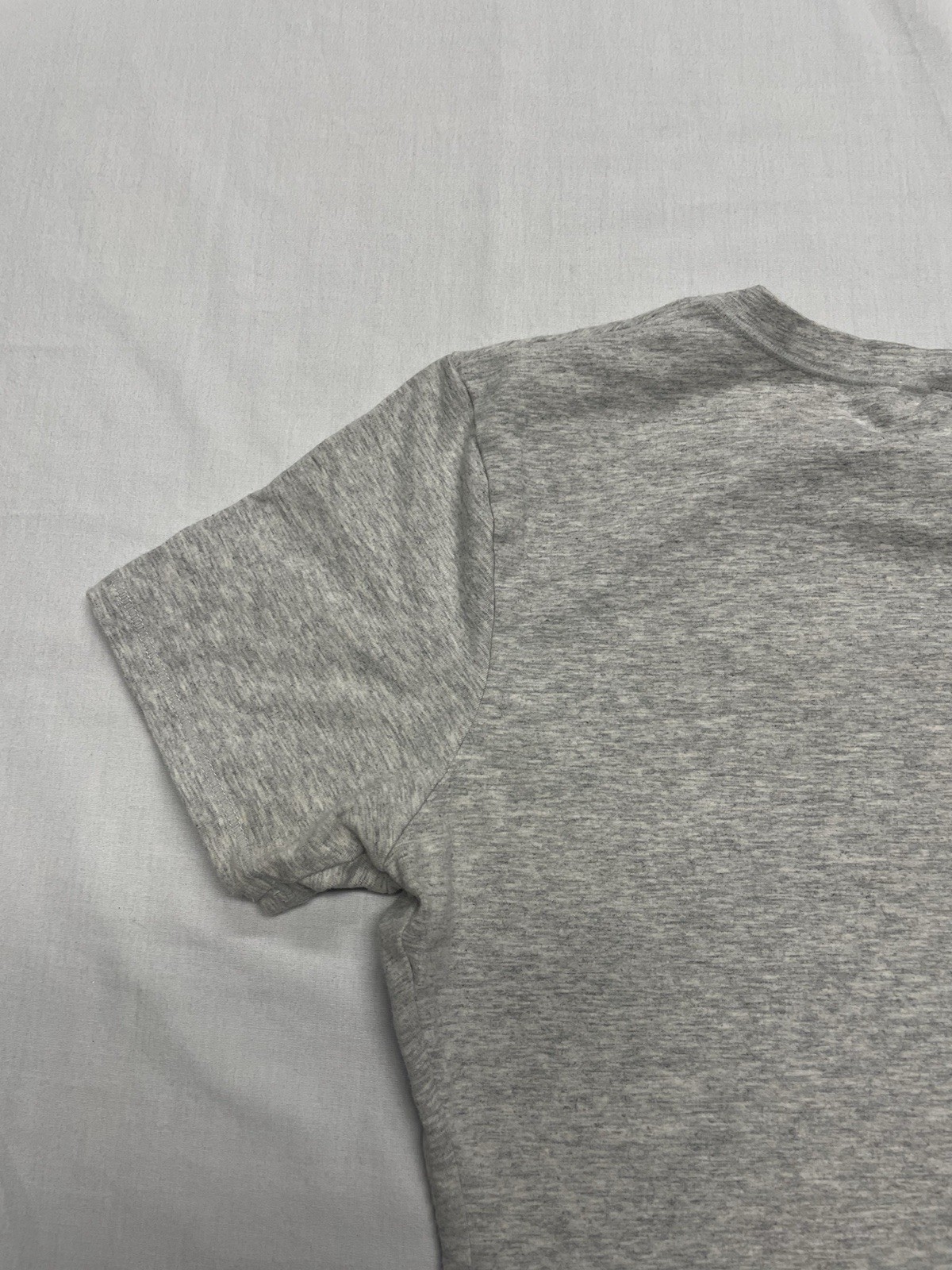 SKIMS Cotton Jersey T-Shirt in Light Gray Size M Shapewear Athleisure Kardashian