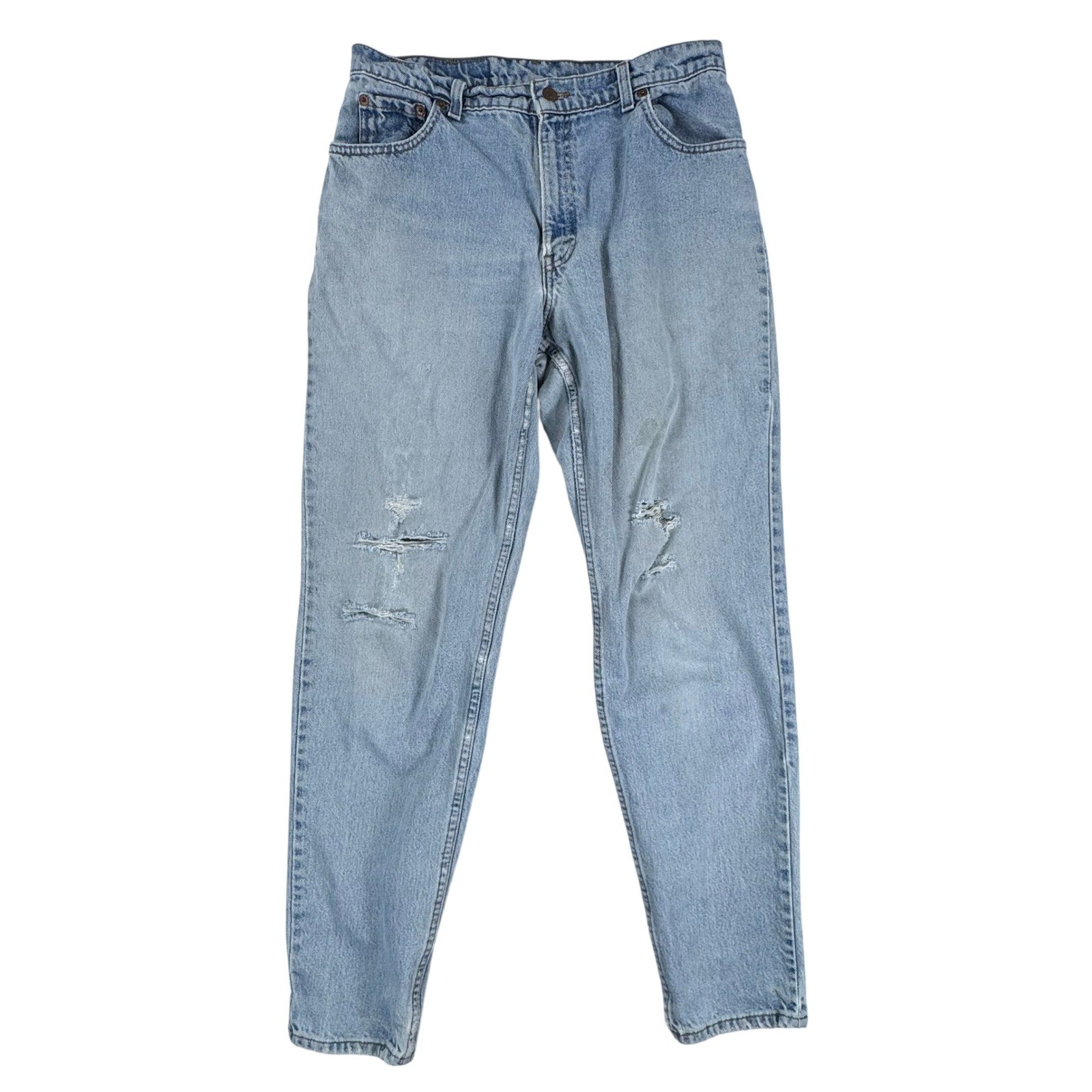 Vintage Levis 550 Relaxed Fit Tapered Leg Jeans Light Wash Denim 15 LNG Canada