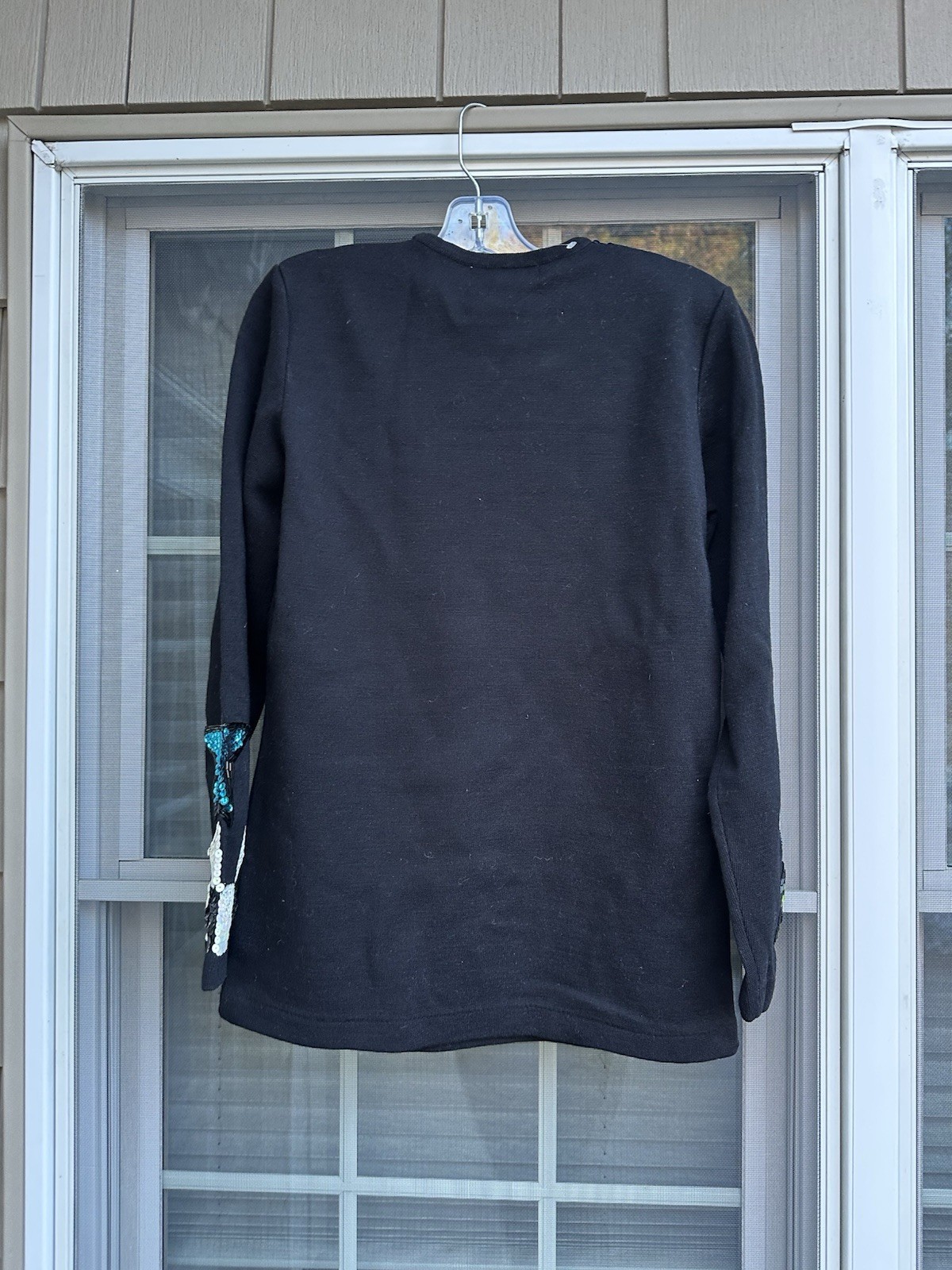 Vintage 90s Outlander Womens Sequin sweater Size Small retro Neww/ tags