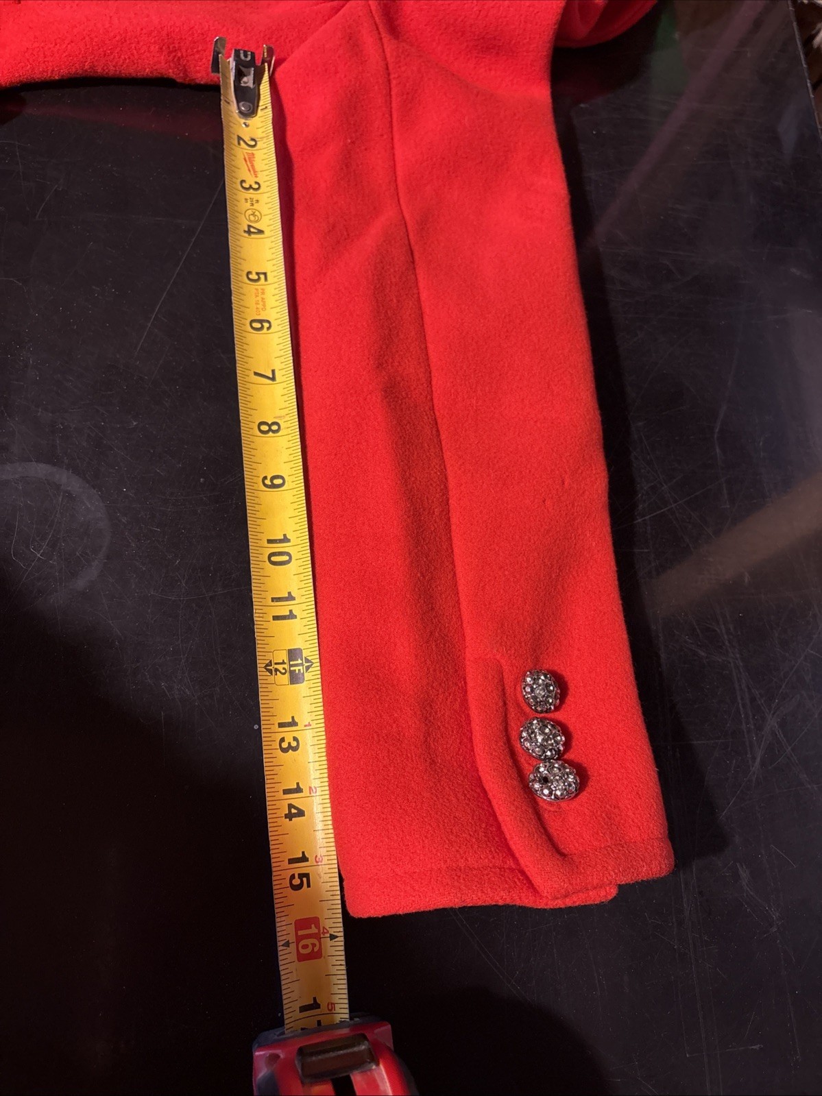 Chas. A. Stevens & Co Vintage Red Peacoat Studio Six Collection