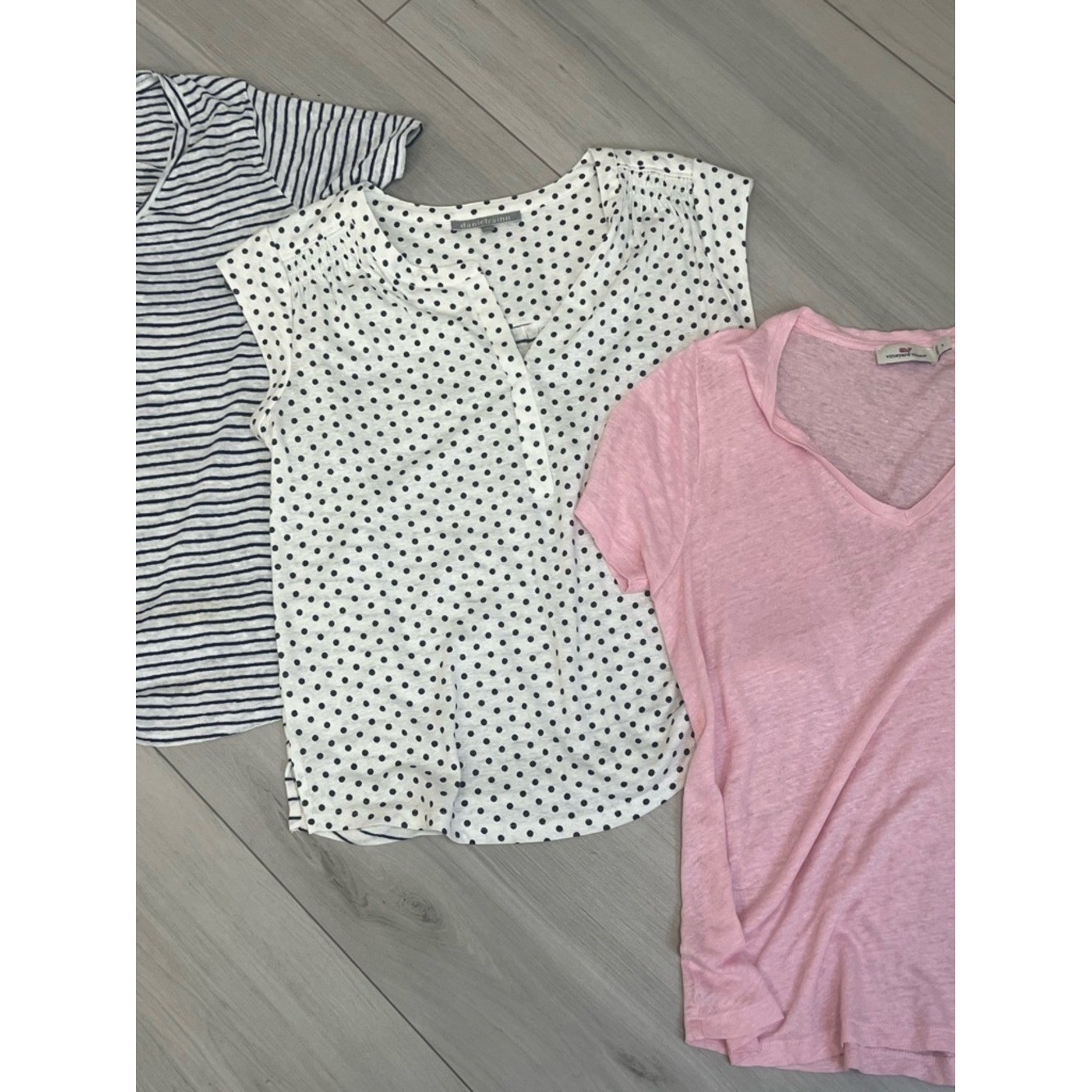3-Piece Linen Shirt BUNDLE Vineyard Vines Daniel Rainn Sz S/M Coastal Grandma