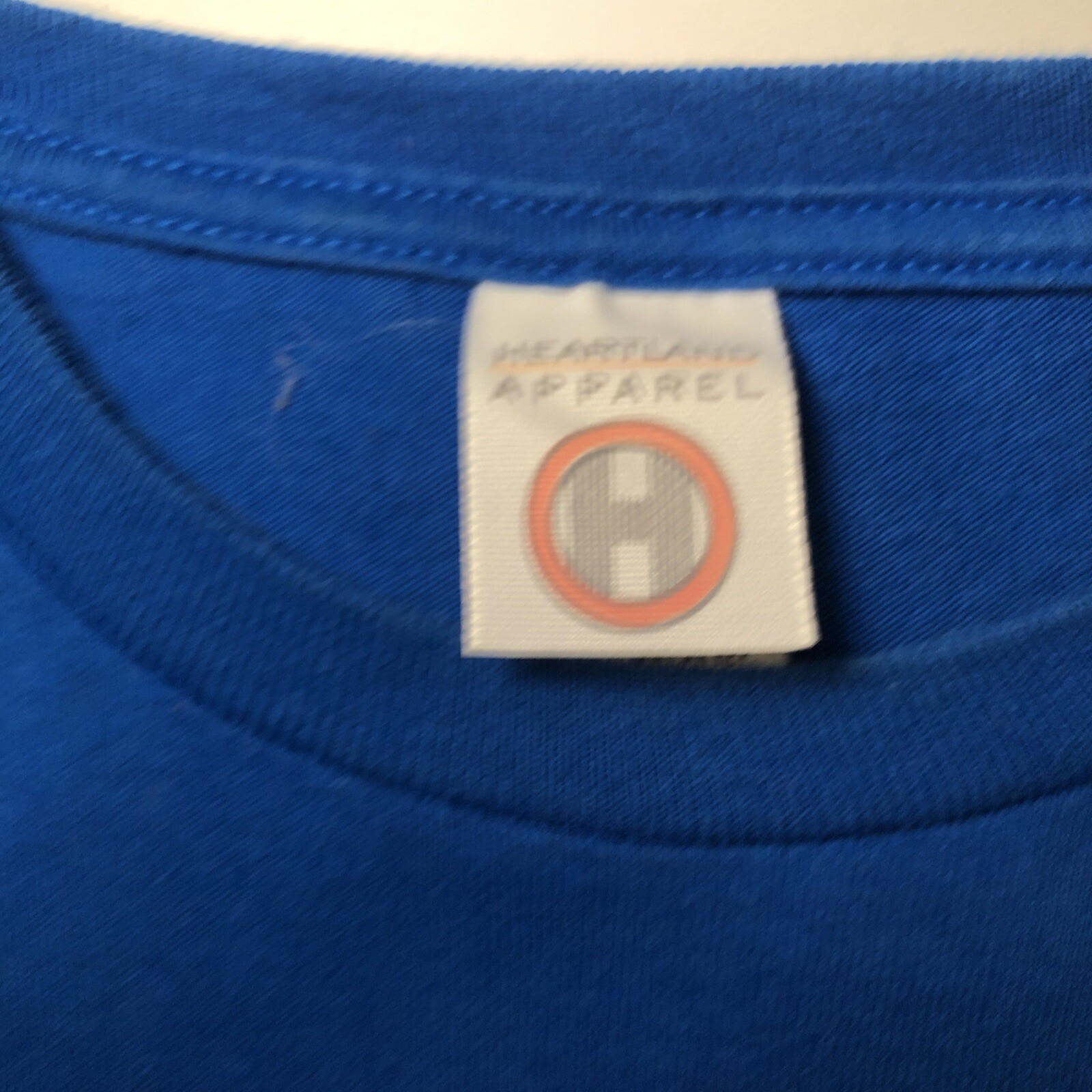 Vintage Heartland Apparel Nightmare Shirt One Size Fits Most Pajamas Blue