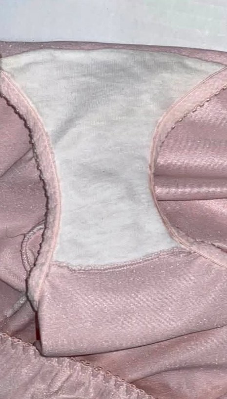 Vintage Formfit Pink Shiny Nylon Panties Briefs Size Small S USA Made High Rise