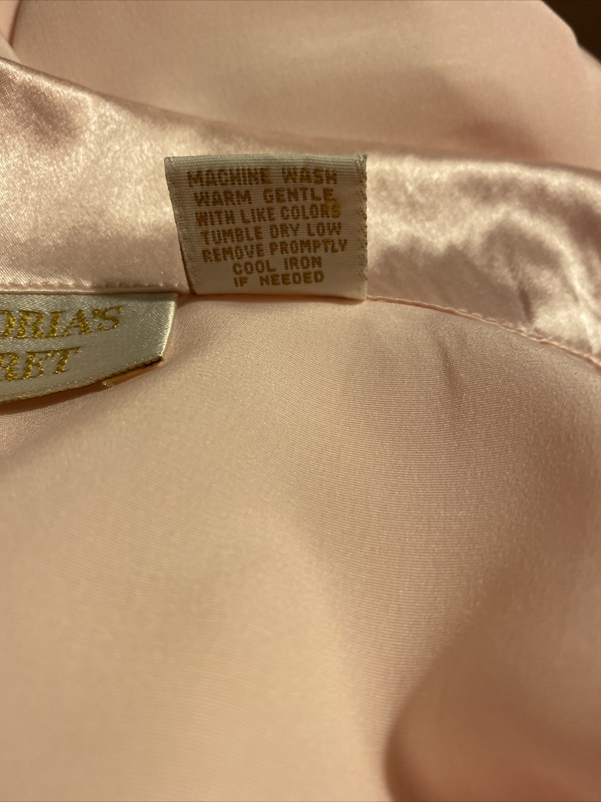 VTG 80’s Victoria’s Secret L Pajama Top Oversized Bed Jacket/Robelet