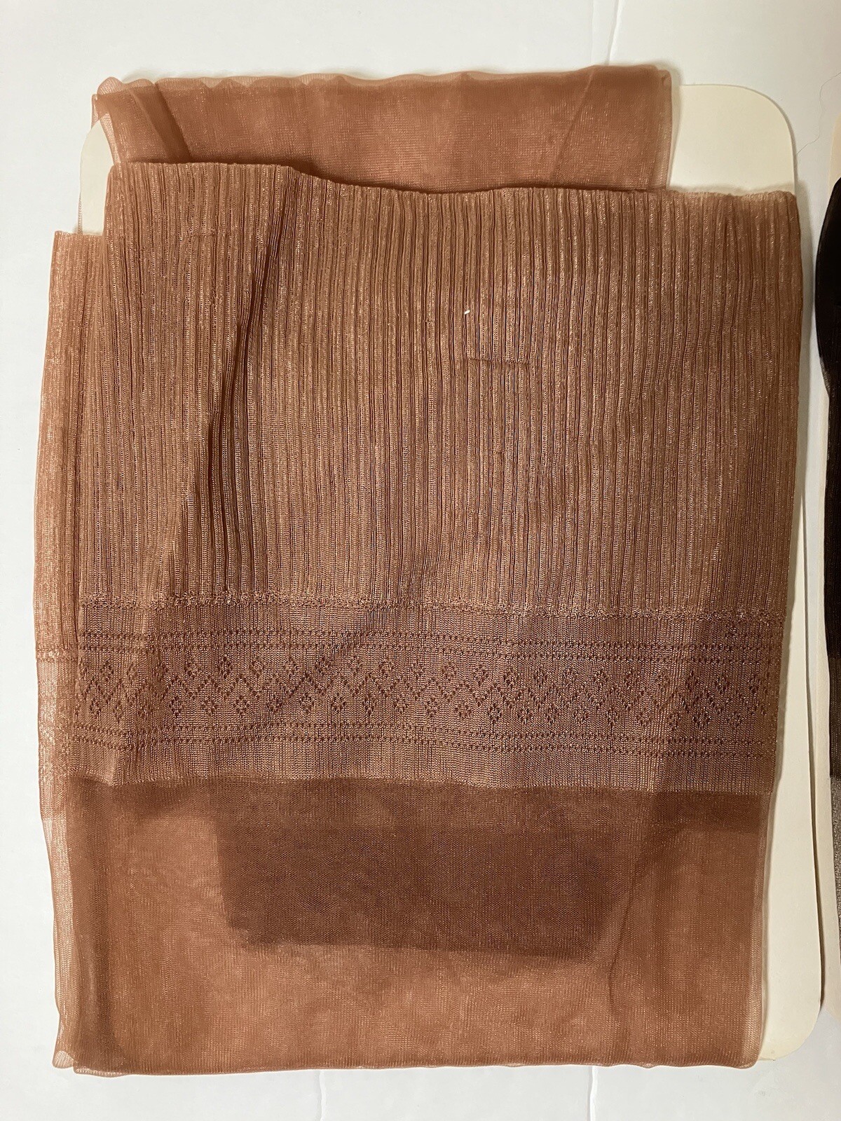 Vintage 1950 Hosiery Seamless Stockings Hosiery 9 1/2/“ 10 1/2” 3 Pairs 3 Colors