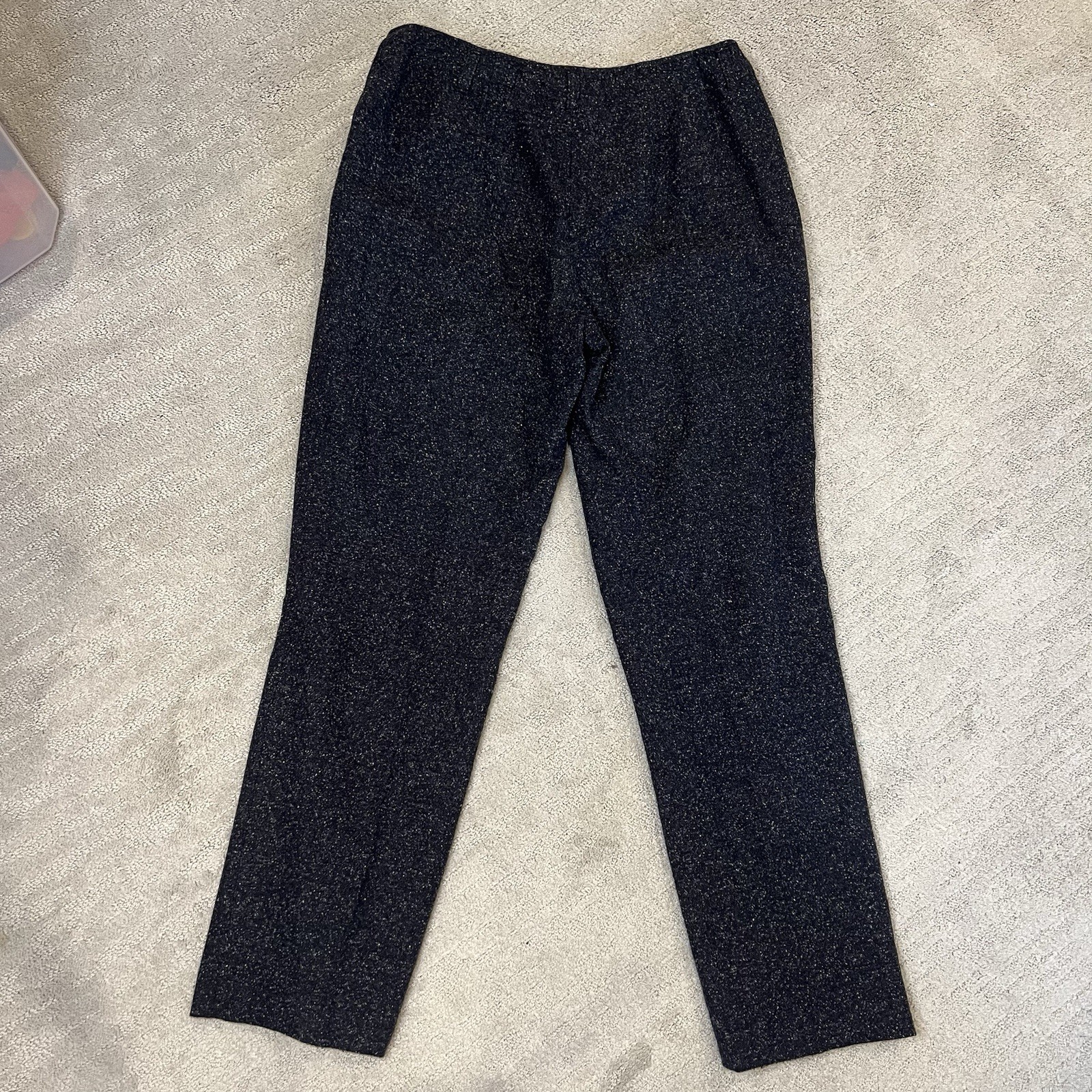 Vintage David Brooks Women’s Gray Wool Slacks High Waist Fully Lined Size 12