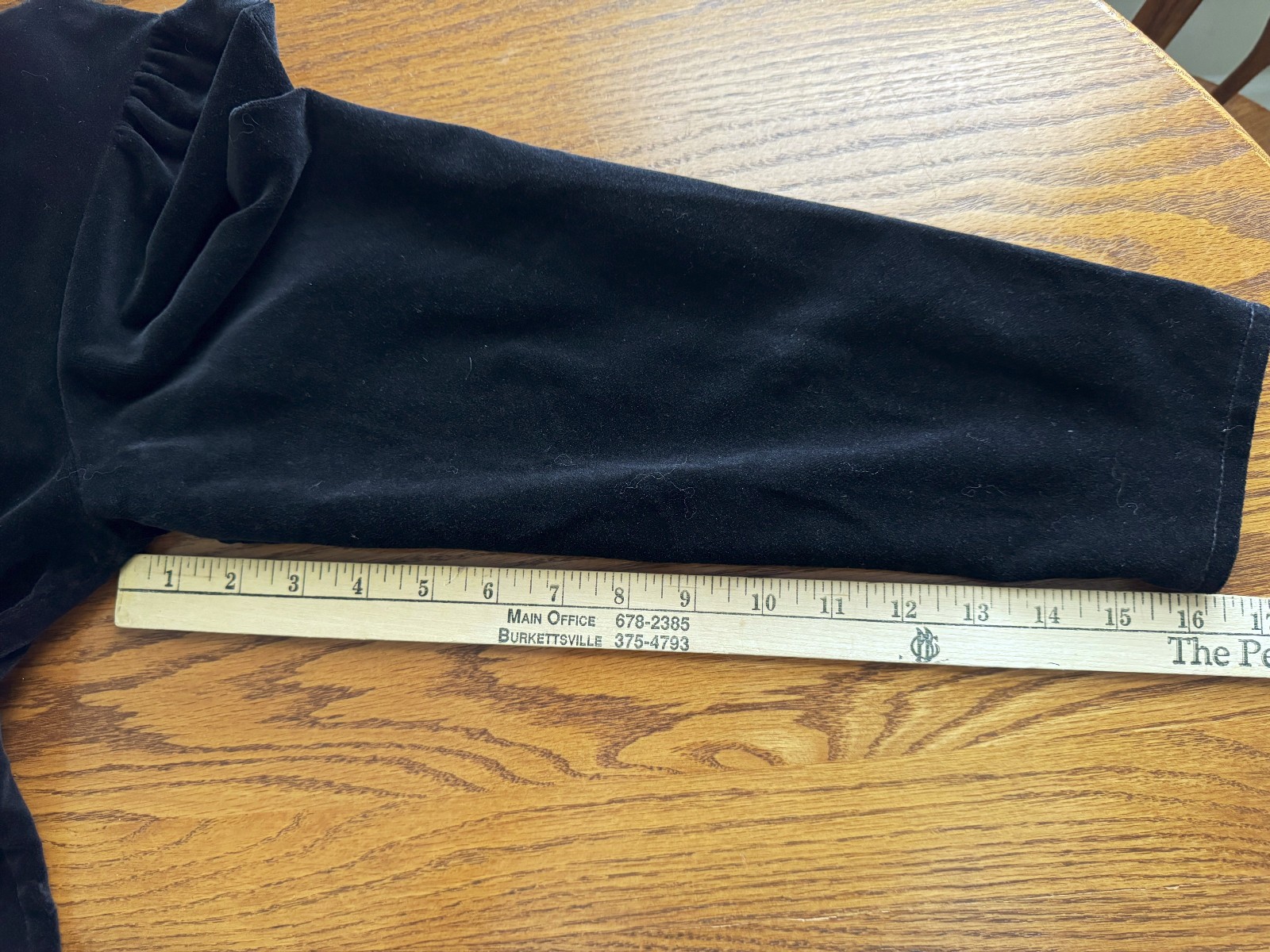 Vtg ’90s ARIELLA London Sz L Velvet Fit & Flare Retro Style Black Cocktail Dress
