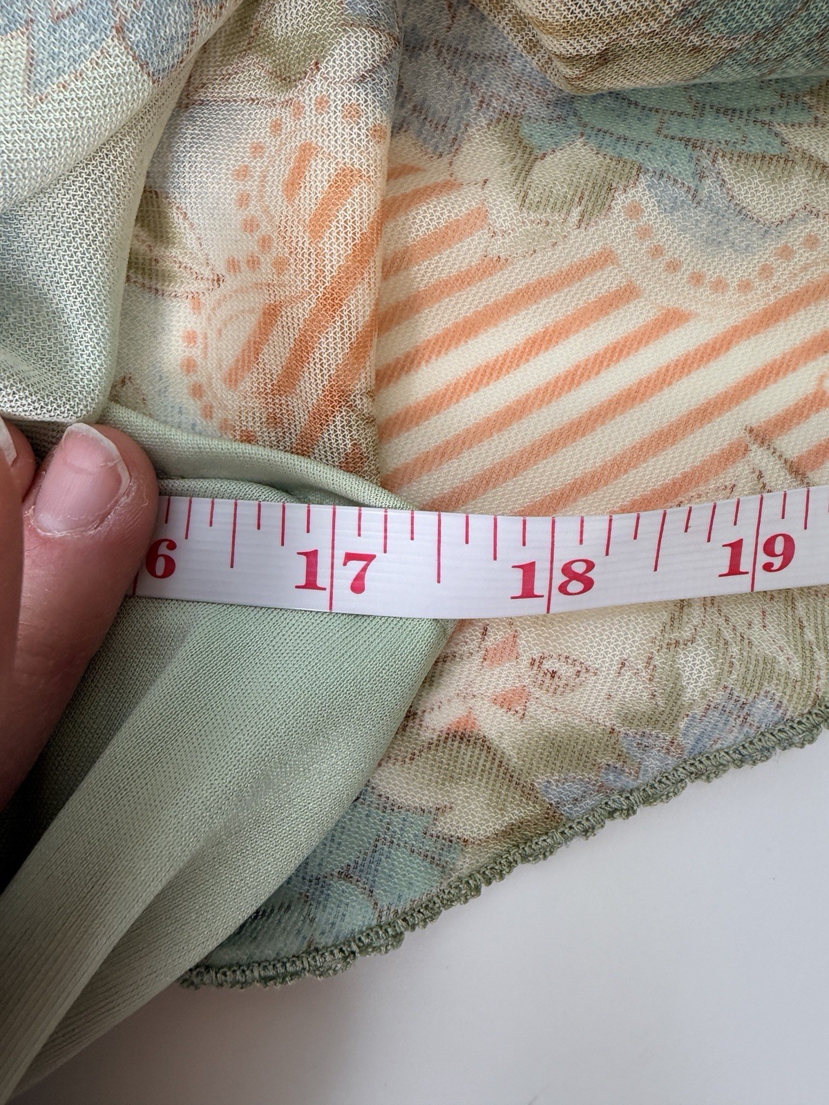 Vintage 70s Angel Sleeve Floral Lady Maxi Jade Green Dress Hippie Small Unique