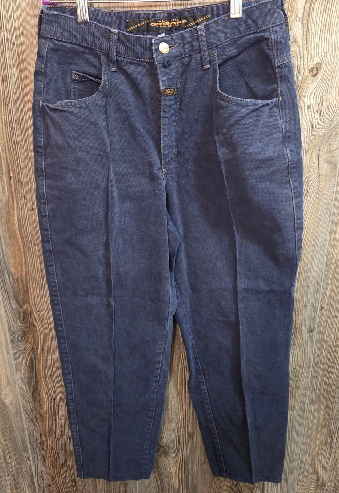 VTG Marithe Francois Girbaud Women Jeans 11/12 (28×26) Taper Straight USA Made