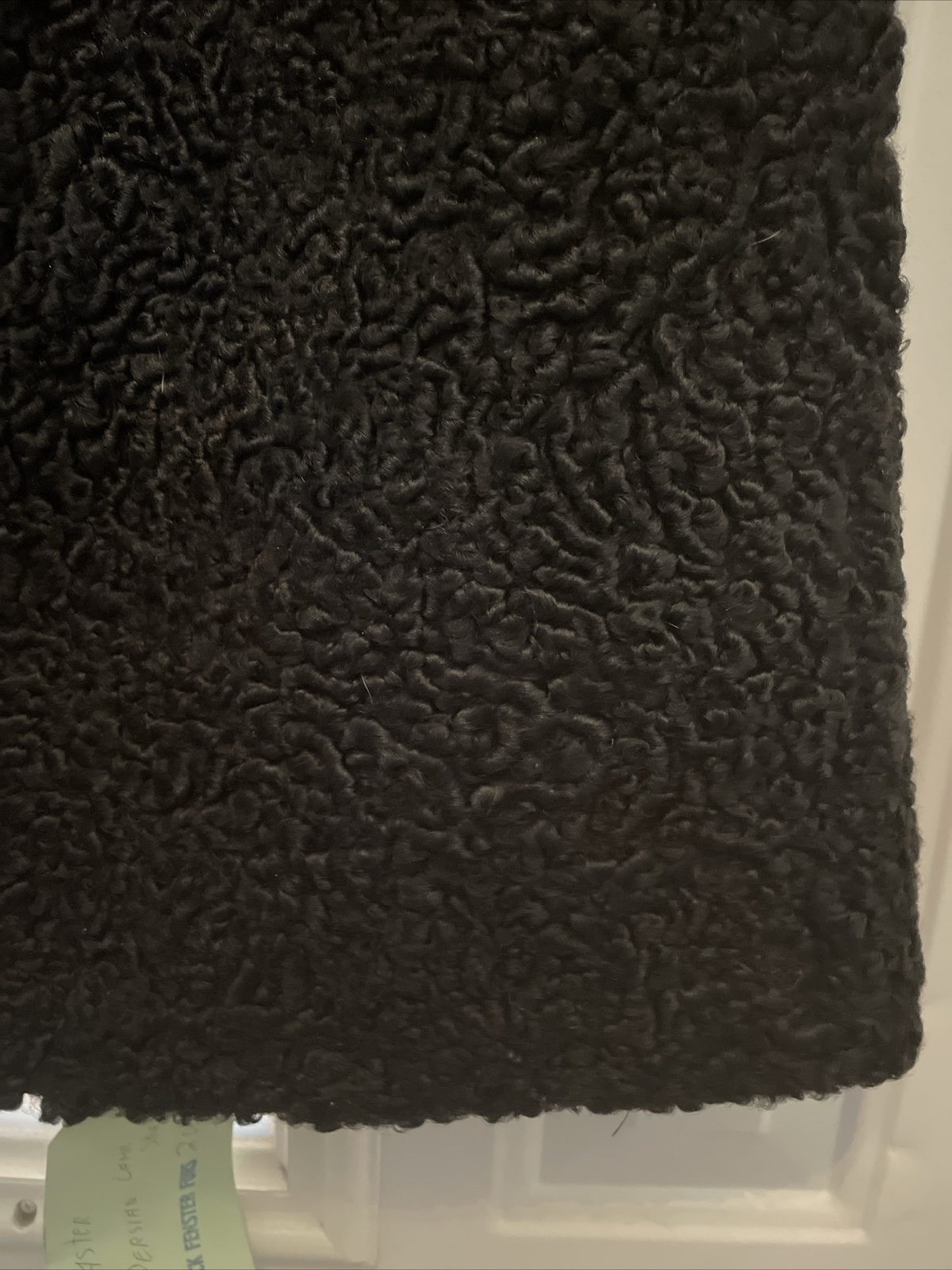 Curly Persian Lamb Wool Skirt