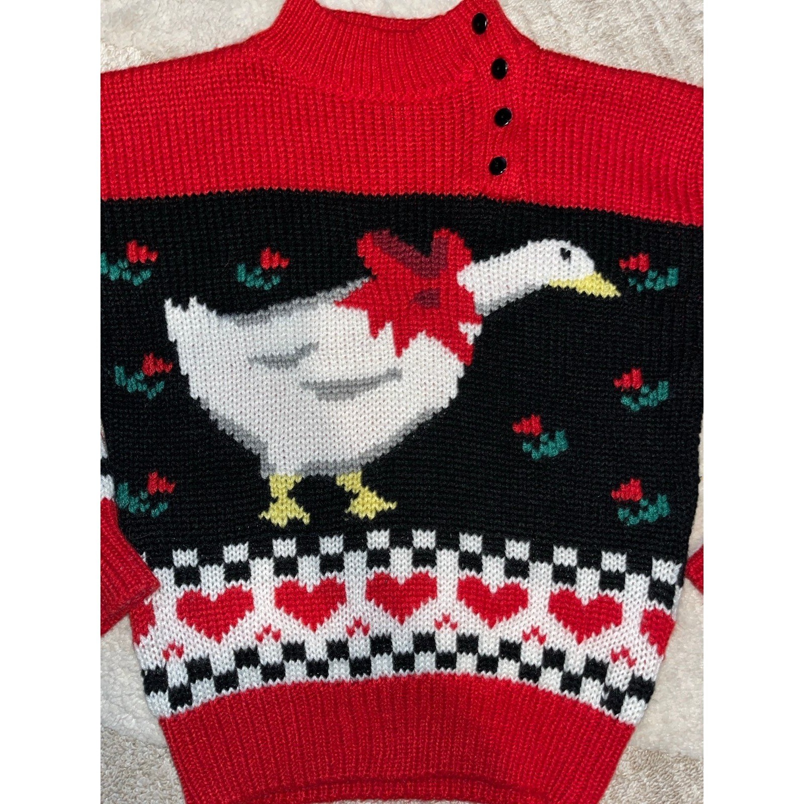 Hasting & Smith Vintage goose Cable knit sweater