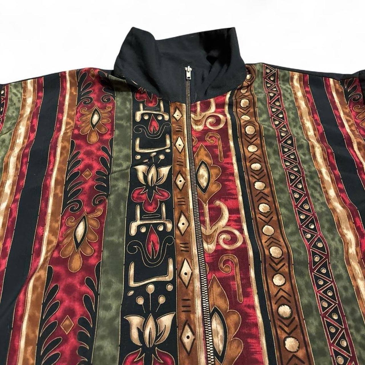 Vintage Silver Threads Tapestry Jacket 🔥🖤✨