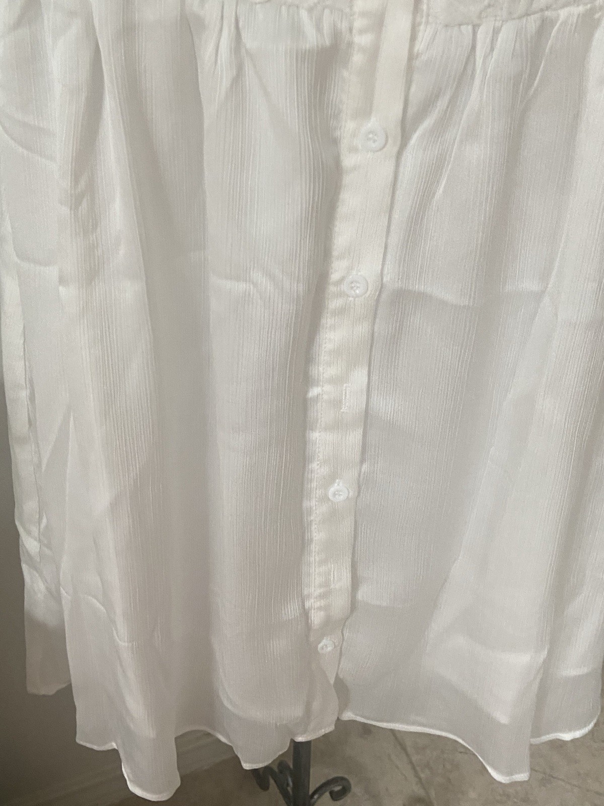Vintage Belinda White Embroidery Lace Nightgown Nightie Or Dress New Old Stock