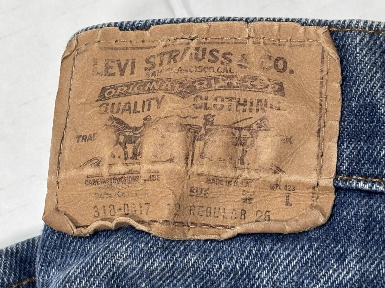 Lot 3 Vintage 80s Levi’s Orange Tab Jeans Women’s 12 Regular USA Made 318-0617