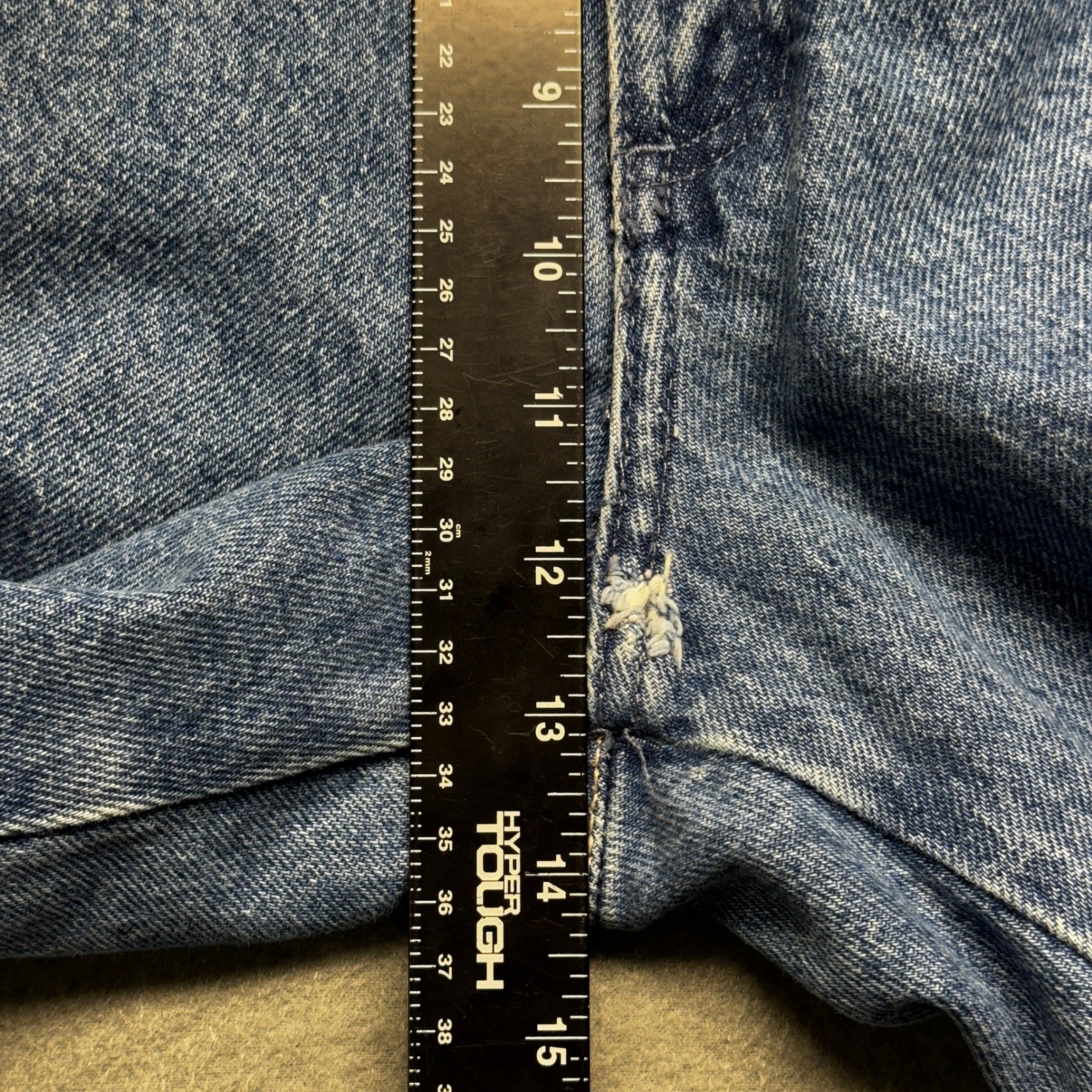 Rocky Mountain Clothing Co Vintage High Waisted Western Jeans Blue 16W Yoke