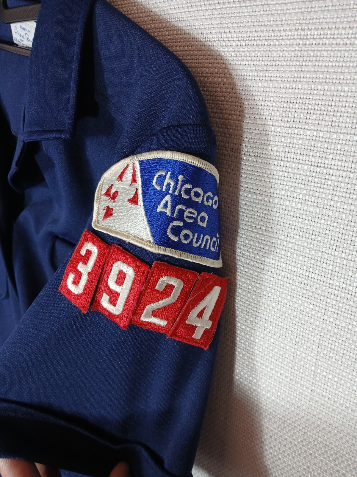 VTG Oscar de la Renta Boy Scouts of America BSA Uniform Dress Patches Sz L