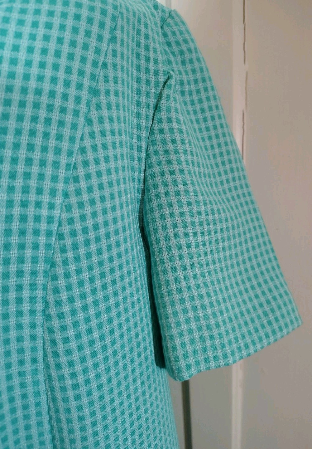 Miss Dorby Size 18 Vintage 2 Piece Aqua Dress