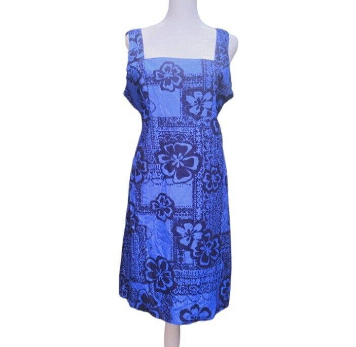 Billabong Girls Made In USA Blue Dress Junior Women’s Size 9 Deadstock Vintage