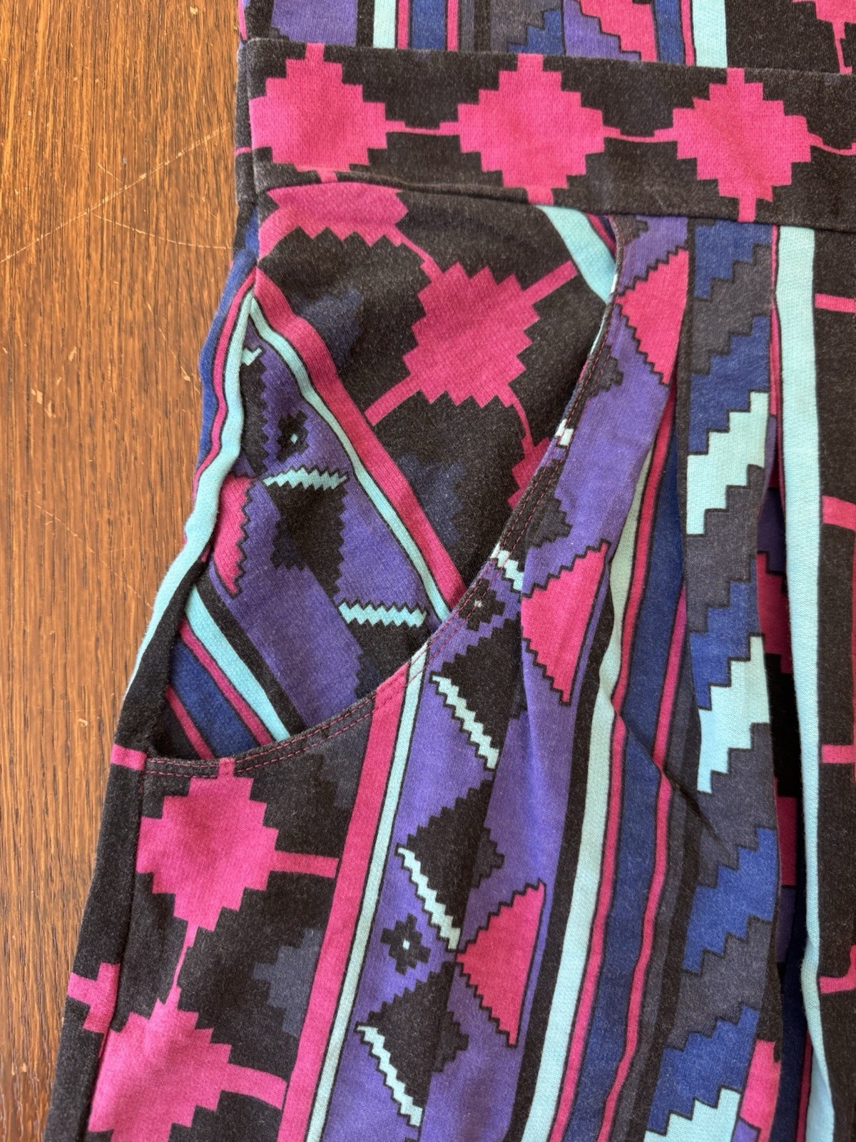 Vintage Billabong 90s/80s Tube Top Dress Aztec Geometric